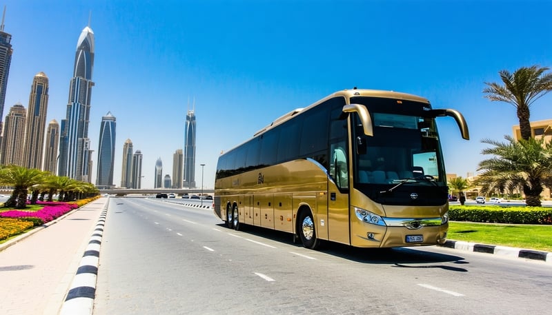 Luxury coach and travel services by Dubai Road Pass Journey Travel Luxury coach and travel services by Dubai Road Pass Journey Travel